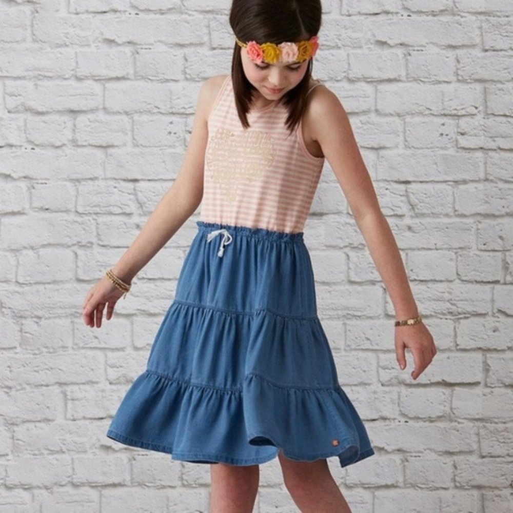 Matilda Jane Hello Lovely Chic & Chambray Dress 12